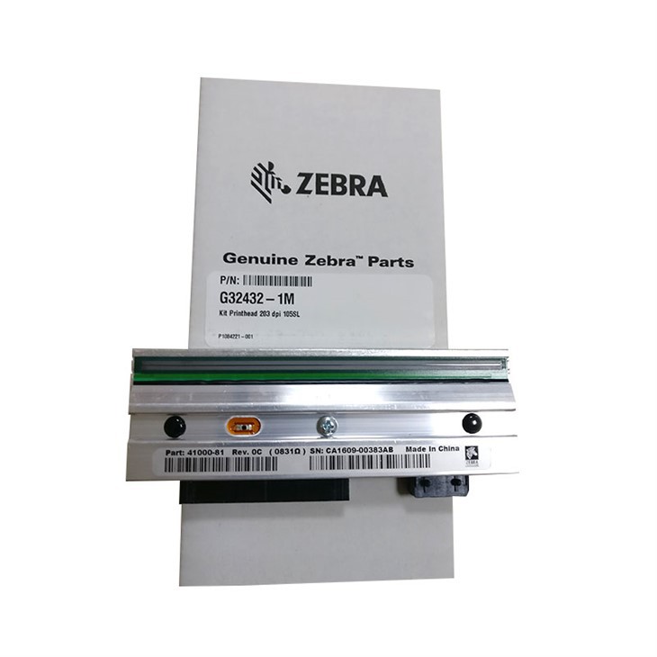 41000-81 Thermal Printhead For Zebra 105SL 110 112 S4M Z4M Z4M Plus Z4000 110PAX4 203dpi Barcode Label Printer